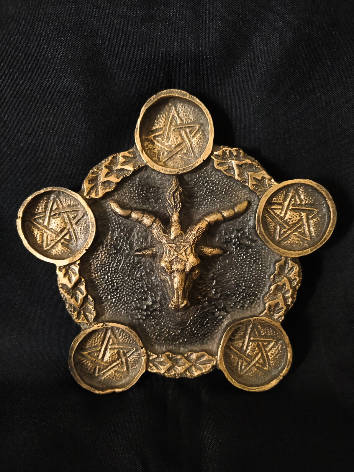 Castiçal de 5 velas - Baphomet