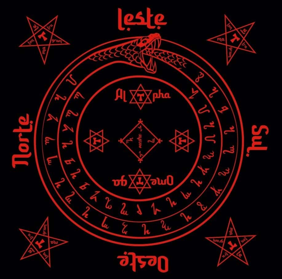 Círculo de proteção da Goetia Luciferiana